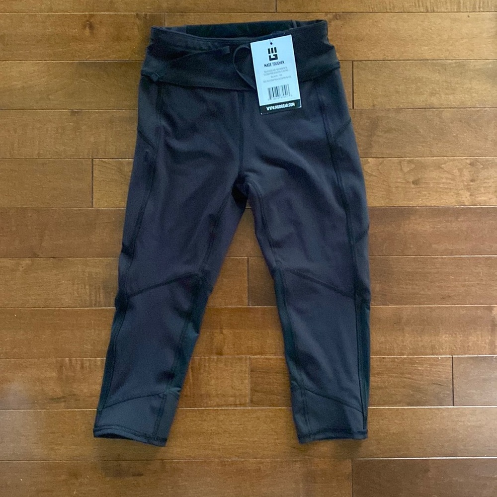 MUDGEAR capri compress tights—XS, NWT